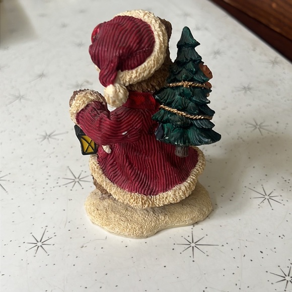 Vintage Limited Edition Heart Patch Place Young’s Incorporated Resin Bear - Picture 2 of 3